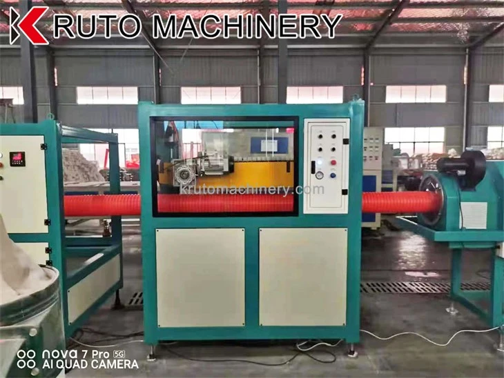 Double Wall Corrugated Pipe Extrusion Line